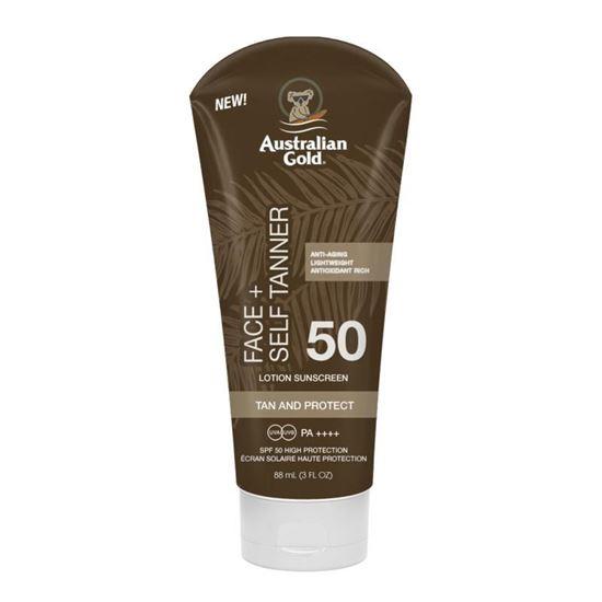 Australian Gold Face SPF50 + Self tanner 88 Milliliter