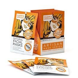 Fuss Free Nat Face mask manuke honey orange 1 Stuks