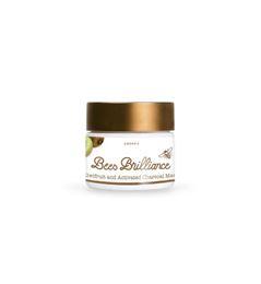 Bees Brilliance Kiwifruit & actrivated charcoal mask 100 Milliliter