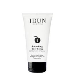 Idun Minerals Skincare smoothing face scrub 75 Milliliter