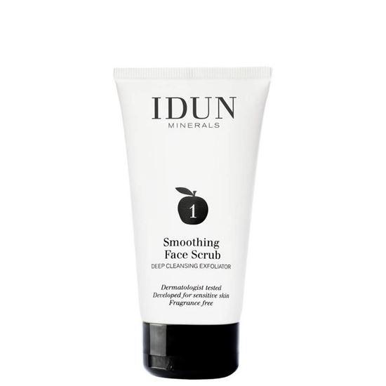 Idun Minerals Skincare smoothing face scrub 75 Milliliter