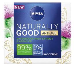 Nivea Naturally good nachtcreme anti age 50 Milliliter