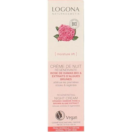 Logona Damask rose lift nachtcreme 30 Milliliter