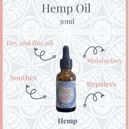 La Fare 1789 Natural organic hemp oil 30 Milliliter