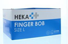 Heka Fingerbob blauw large 5 stuks 20 Stuks