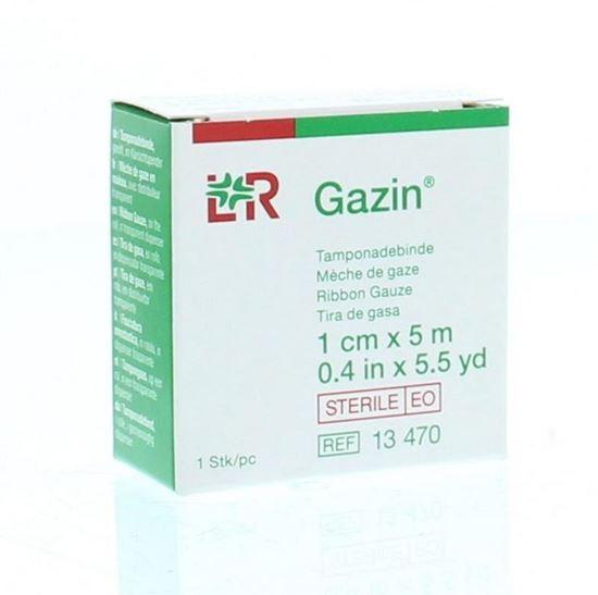 Gazin Tampongaas 5 m x 1 cm steriel 1 Stuks