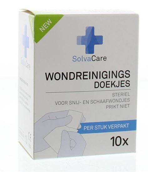 Solvacare Wondreinigingsdoekjes steriel 10 Stuks