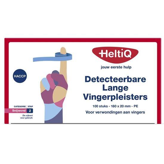 Heltiq Detect vingerpleister lang PE 180 x 20 100 Stuks