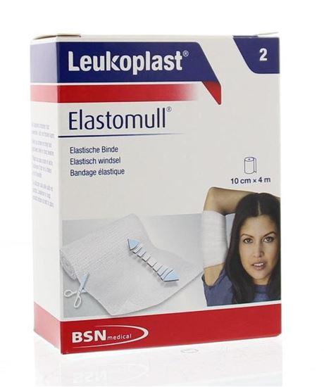 Leukoplast Elastomull 4 m x 10 cm 2 Stuks