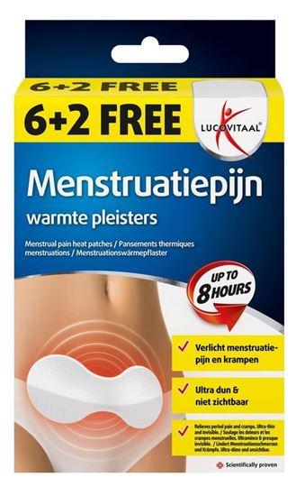 Lucovitaal Menstruatie pleister 8 Stuks