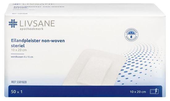 Livsane Eilandpleister non woven steriel 10 x 20 50 Stuks