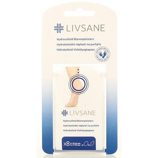 Livsane Hydrocolloid blarenpleister 8 Stuks