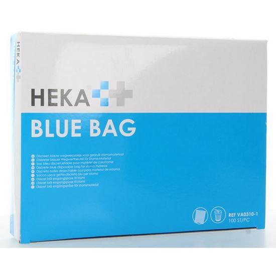 Heka Bluebag stoma afvalzakje 100 Stuks