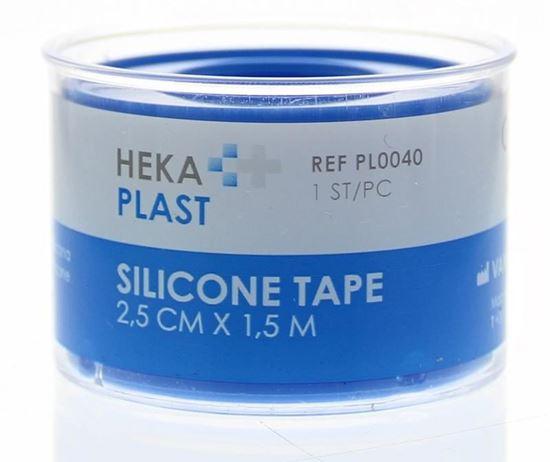 Hekaplast Silicone tape ring 1.5mx2.5cm 1 Stuks