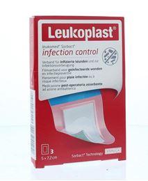 Leukoplast Leukomed sorbact 7.2 x 5 cm 1 Stuks