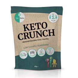 Go-Keto Crunch - almond vanilla sea salt bio 10 Zakjes