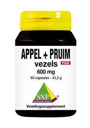 SNP Appel pruim vezels 600 mg puur 60 Capsules