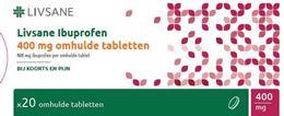 Livsane Ibuprofen 400 mg 20 Stuks