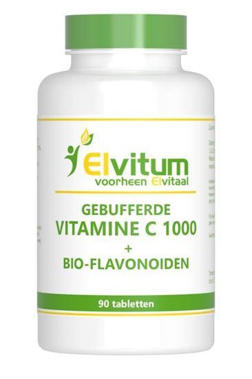 Elvitaal/elvitum Gebufferde vitamine C 1000 mg 90 Tabletten