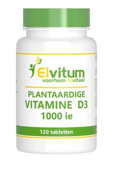 Elvitaal/elvitum Vitamine D3 1000IE vegan 120 Tabletten