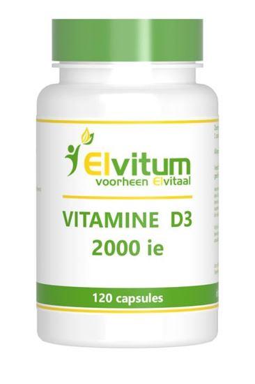 Elvitaal/elvitum Vitamine D3 2000 IE 50 mcg 120 Capsules