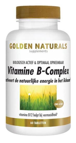 Golden Naturals Vitamine B complex 60 Tabletten