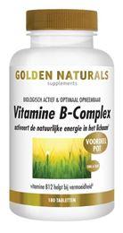 Golden Naturals Vitamine B-Complex 180 Tabletten