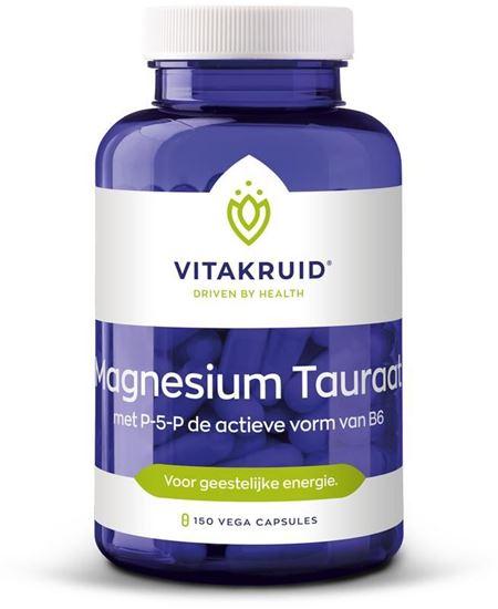 Vitakruid Magnesium tauraat met P-5-P 150 Vegetarische capsules