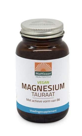 Mattisson Magnesium tauraat vegan 60 Vegetarische capsules