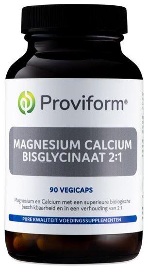 Proviform Magnesium calcium bisglycinaat 2:1 & D3 60 Vegetarische capsules