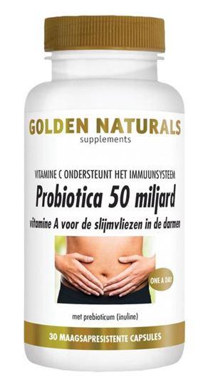 Golden Naturals Probiotica 50 miljard 30 Vegetarische capsules