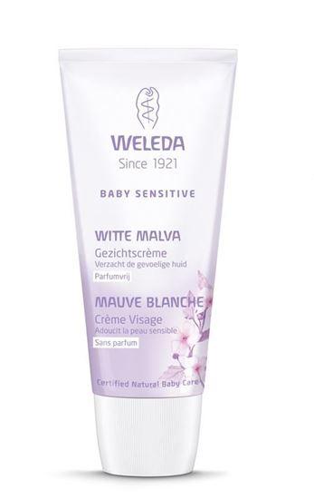 Weleda Baby witte malva sensitive gezichtscreme