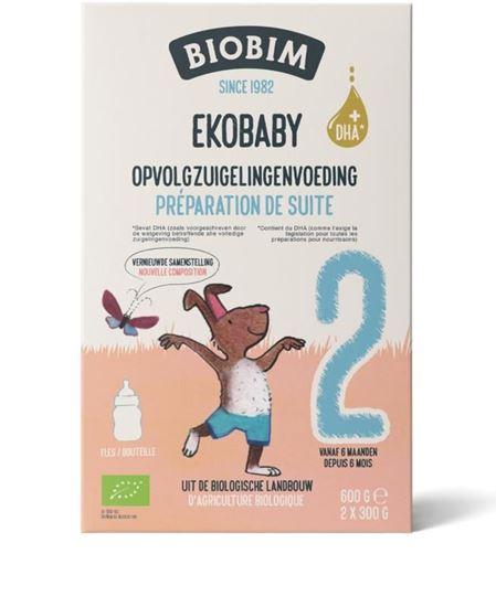 Biobim Ekobaby 2 opvolg zuigelingenvoeding 6+ bio 600 Gram