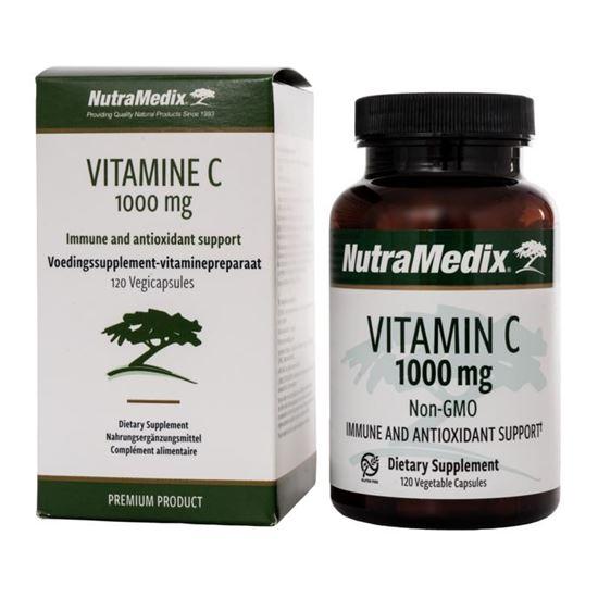 Nutramedix Vitamine C 1000 mg non-GMO 120 Capsules