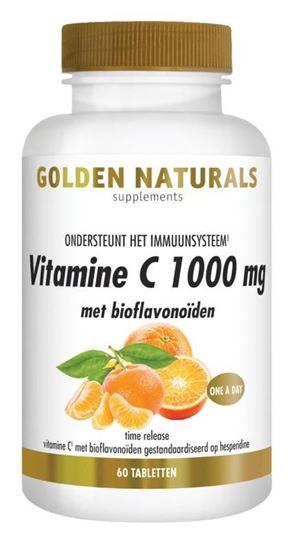 Golden Naturals Vitamine C 1000 met bioflavono?den 60 Tabletten