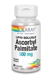 Solaray Vitamine C ascorbylpalmitaat 60 Capsules