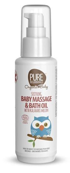 Pure Beginnings Soothing baby massage & bath oil 100 Milliliter