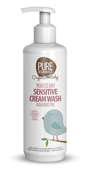 Pure Beginnings Probiotic baby sensitive cream wash 200 Milliliter