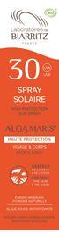 Lab de Biarritz Algamaris Zonnebrand spray SPF30 biologisch 100 Milliliter