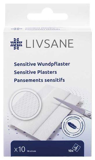 Livsane Pleisters sensitive 10 Stuks