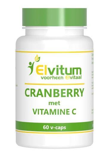 Elvitaal Cranberry + 60mg Vitamine C 60vcaps