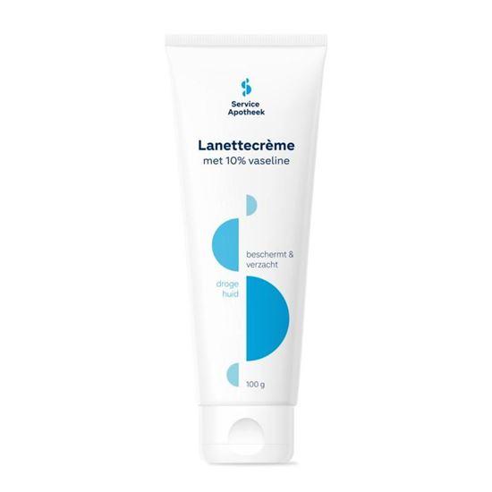 Service Apotheek Lanettecreme 10% vaseline 100 Gram