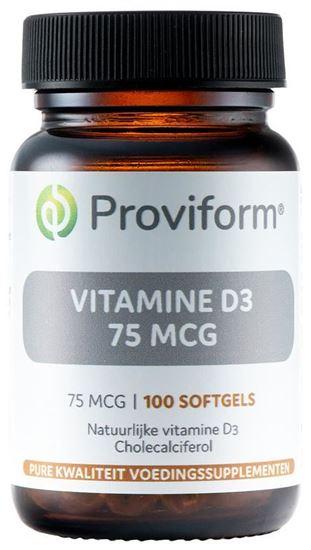 Proviform Vitamine D3 75mcg 100 Softgels