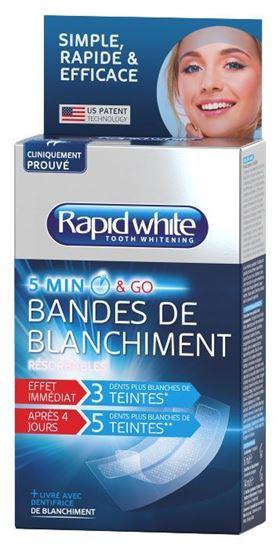 Rapid White Bleaching strips 16 Stuks