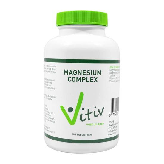 Vitiv Magnesium complex met taurine 100 Tabletten