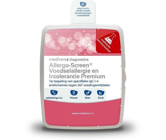 Medivere Allergo screen bloedtest premium voedselallergie i 1 Stuks