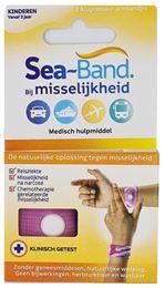 Sea Band Polsband kinderen roze 1 Paar