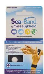 Sea Band Polsband volwassenen zwart 1 Paar