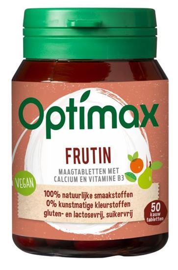 Optimax Frutin maagtabletten 50 Kauwtabletten