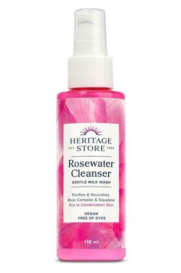 Heritage Store Rosewater cleanser 118 Milliliter